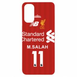 Чехол для Oppo Reno 4 Liverpool M.Salah football uniform - PrintSalon