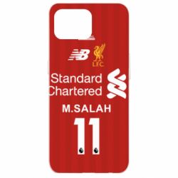 Чехол для Oppo Reno 4 Lite Liverpool M.Salah football uniform - PrintSalon