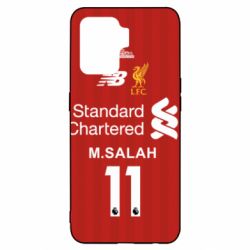 Чехол для Oppo Reno 5 Lite Liverpool M.Salah football uniform - PrintSalon