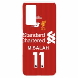 Чехол для Xiaomi Mi 10T/10T Pro Liverpool M.Salah football uniform - PrintSalon