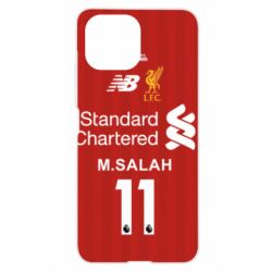 Чехол для Xiaomi Mi11 Lite Liverpool M.Salah football uniform - PrintSalon