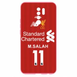 Чехол для Xiaomi Redmi 9 Liverpool M.Salah football uniform - PrintSalon