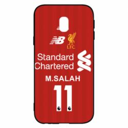 Чехол для Samsung J3 2017 Liverpool M.Salah football uniform - PrintSalon