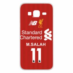 Чехол для Samsung J3 2016 Liverpool M.Salah football uniform - PrintSalon