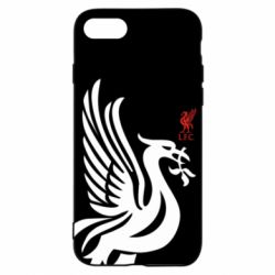 Чехол для iPhone 7 Liverpool on a black background - PrintSalon