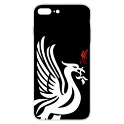 Чехол для iPhone 7 Plus Liverpool on a black background - PrintSalon