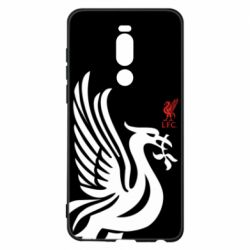Чехол для Meizu Note 8 Liverpool on a black background - PrintSalon