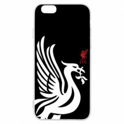 Чехол для iPhone 6/6S Liverpool on a black background - PrintSalon