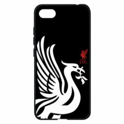 Чехол для Xiaomi Redmi 6A Liverpool on a black background - PrintSalon