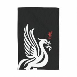 Полотенце с принтом Liverpool on a black background - PrintSalon