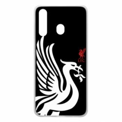 Чехол для Samsung A60 Liverpool on a black background - PrintSalon