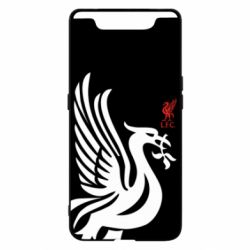 Чехол для Samsung A80 Liverpool on a black background - PrintSalon