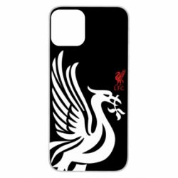 Чехол для iPhone 11 Liverpool on a black background - PrintSalon