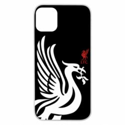 Чехол для iPhone 11 Pro Liverpool on a black background - PrintSalon
