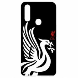 Чехол для Oppo A31 Liverpool on a black background - PrintSalon