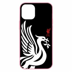 Чехол для iPhone 12 mini Liverpool on a black background - PrintSalon