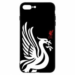Чехол для iPhone 8 Plus Liverpool on a black background - PrintSalon
