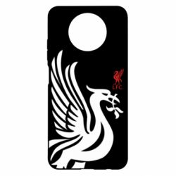 Чехол для Xiaomi Redmi Note 9 5G/Redmi Note 9T Liverpool on a black background - PrintSalon