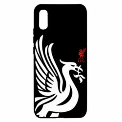Чехол для Xiaomi Redmi 9a Liverpool on a black background - PrintSalon