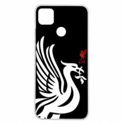 Чехол для Xiaomi Redmi 9c Liverpool on a black background