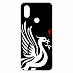 Чехол для Xiaomi Mi A2 Liverpool on a black background - PrintSalon