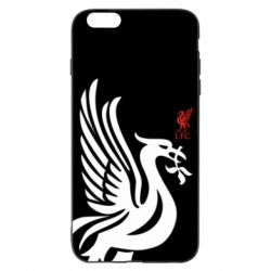 Чехол для iPhone 6 Plus/6S Plus Liverpool on a black background - PrintSalon