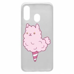 Чехол для Samsung A40 Llama Ice Cream - PrintSalon