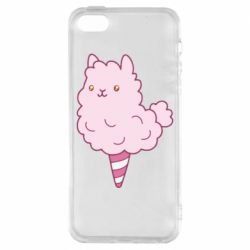 Чехол для iPhone5/5S/SE Llama Ice Cream - PrintSalon