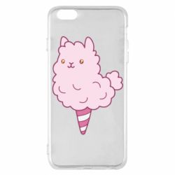 Чехол для iPhone 6 Plus/6S Plus Llama Ice Cream - PrintSalon