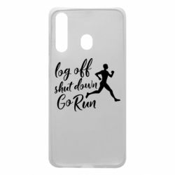Чехол для Samsung A60 Log off shut down go run - PrintSalon