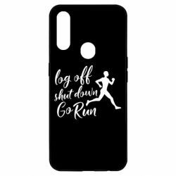 Чохол для Oppo A31 Log off shut down go run