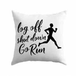 Подушка Log off shut down go run
