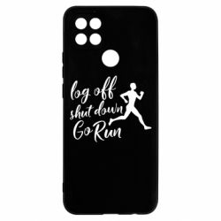 Чехол для Oppo A15s/A15 Log off shut down go run