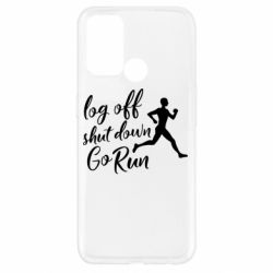 Чехол для Oppo A52/A72/A92 Log off shut down go run - PrintSalon