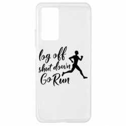 Чехол для Xiaomi Mi 10T/10T Pro Log off shut down go run - PrintSalon