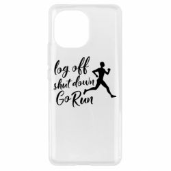 Чохол для Xiaomi Mi11 Log off shut down go run