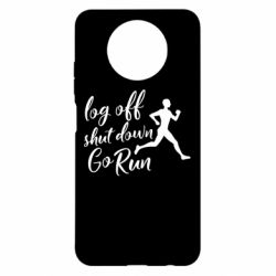 Чехол для Xiaomi Redmi Note 9 5G/Redmi Note 9T Log off shut down go run - PrintSalon