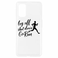 Чехол для Realme 7 Pro Log off shut down go run - PrintSalon