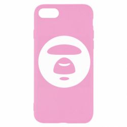 Чехол для iPhone SE 2022 Logo Bape Monkey - PrintSalon