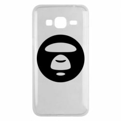 Чехол для Samsung J3 2016 Logo Bape Monkey - PrintSalon