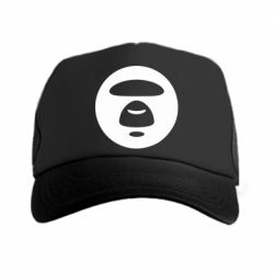 Кепка-тракер Logo Bape Monkey - PrintSalon