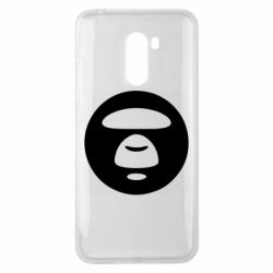 Чехол для Xiaomi Pocophone F1 Logo Bape Monkey - PrintSalon