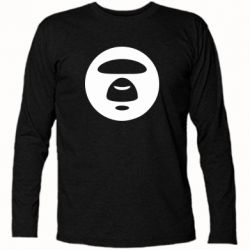 Футболка с длинным рукавом Logo Bape Monkey - PrintSalon