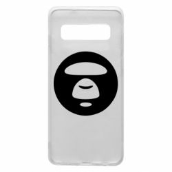 Чехол для Samsung S10 Logo Bape Monkey - PrintSalon