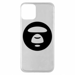 Чехол для iPhone 11 Logo Bape Monkey - PrintSalon