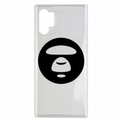 Чехол для Samsung Note 10 Plus Logo Bape Monkey