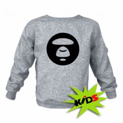Детский свитшот Logo Bape Monkey - PrintSalon