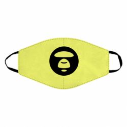 Маска многоразовая Logo Bape Monkey - PrintSalon