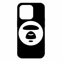 Чехол для iPhone 14 Pro Logo Bape Monkey - PrintSalon