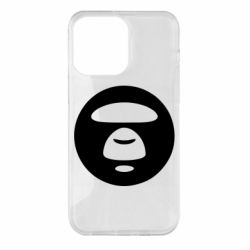 Чехол для iPhone 14 Pro Max Logo Bape Monkey - PrintSalon